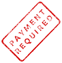 Payment Required Business Stamp 2