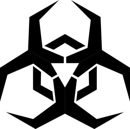 Pbcrichton Malware Hazard Symbol clip art