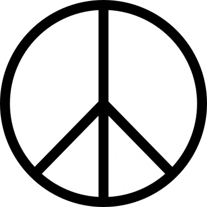 Peace Symbol clip art