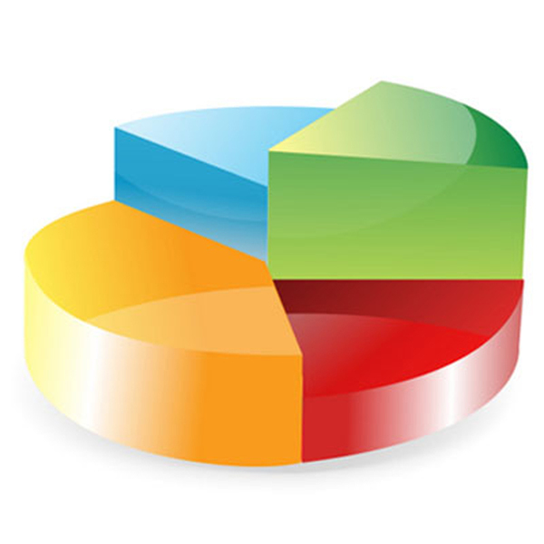 Pie Chart Vector