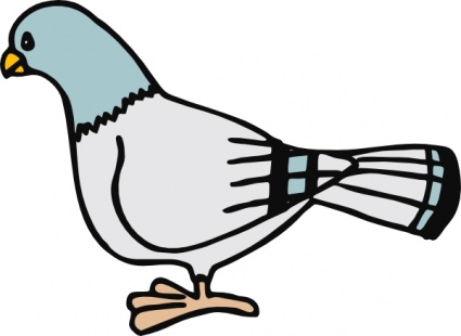 Pigeon clip art