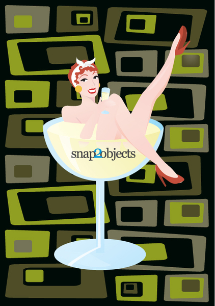 Pin Up Girl Vector