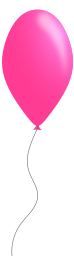 Pink balloon