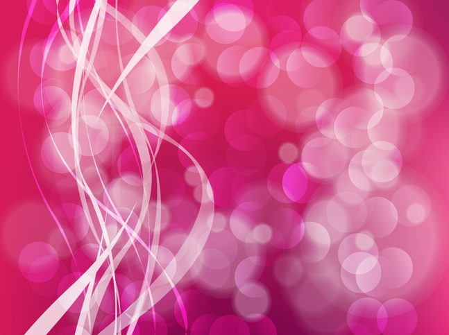 Pink Bubble Background