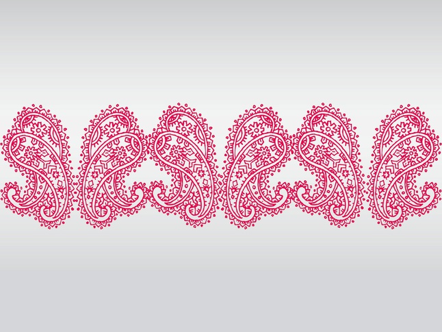 Pink Lace Vector