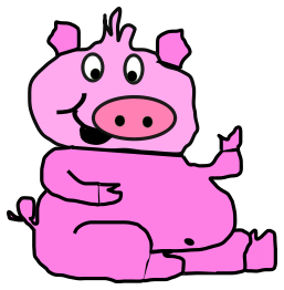 Pink pig