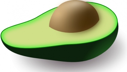 Pipo Avocado clip art