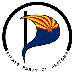 Pirate Party of Arizona logo