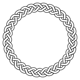 Plait Border Circle