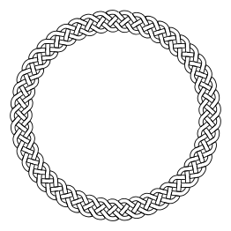 Plait Border Circle