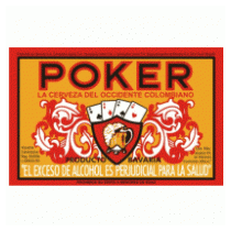 Poker cerveza, etiqueta antigua