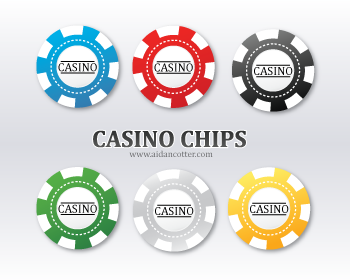 Poker Chip Vectors