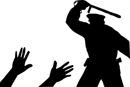 Police Brutality clip art