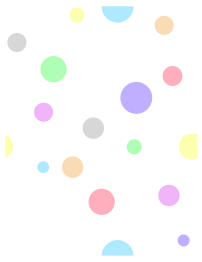 Polka Dots, in Pastel Colors