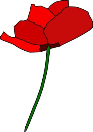 Poppy Flower clip art