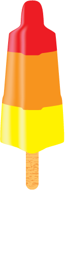 Popsicle Vector (Rocket ice cream)