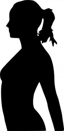 Pregnancy Silhouet clip art