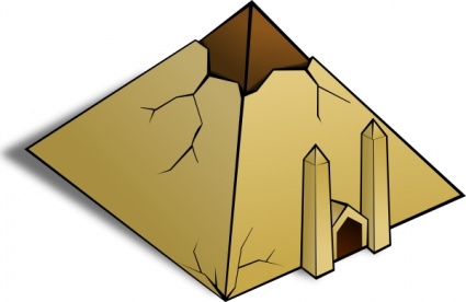 Pyramid clip art