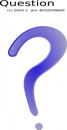 Question clip art