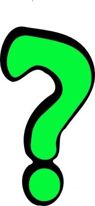 Question Mark clip art