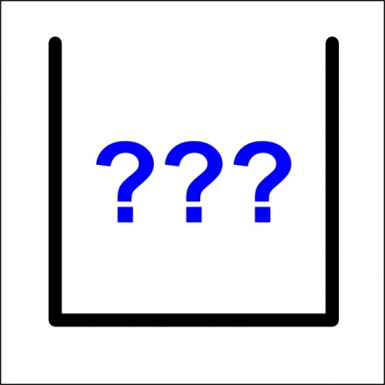 Question Marks Icon clip art