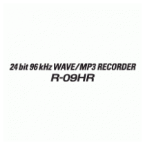 R-09HR 24 bit 96 kHz WAVE/MP3 Recorder