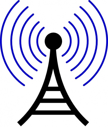 Radio/wireless Tower clip art