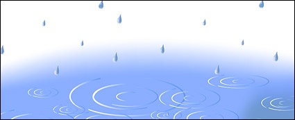 Rain ripple vector material