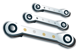 Ratchet Spanner Set