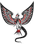 Red Dragon Vector Clip Art