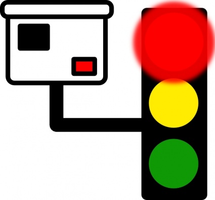 Red Light Camera clip art