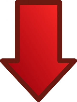 Red Set Green Icon Arrow Cartoon Button Down Navigation Arrows