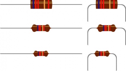 Resistors clip art