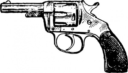 Revolver clip art