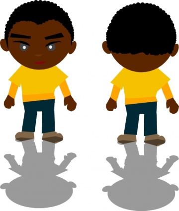 Ricardo Black Boy Png clip art