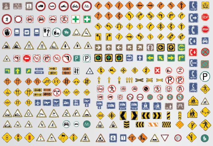 Road Signs Vector