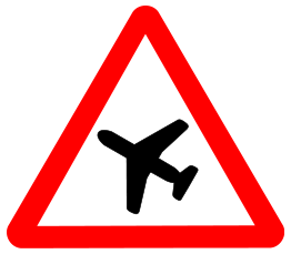 Roadsign Aiplane