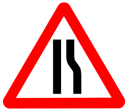 Roadsign narrows