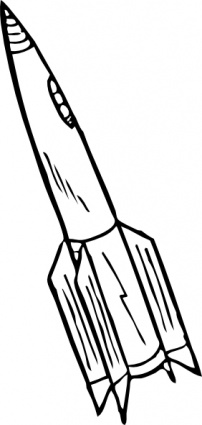 Rocketship clip art