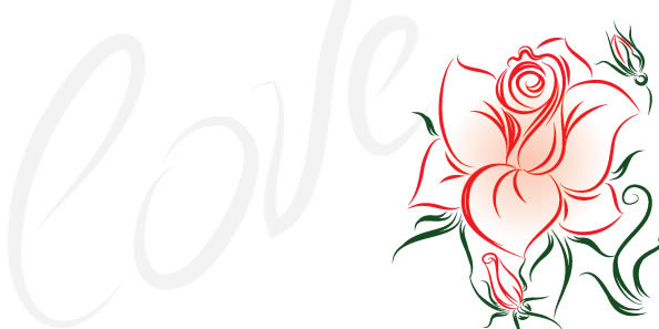 Rose Flower Vector