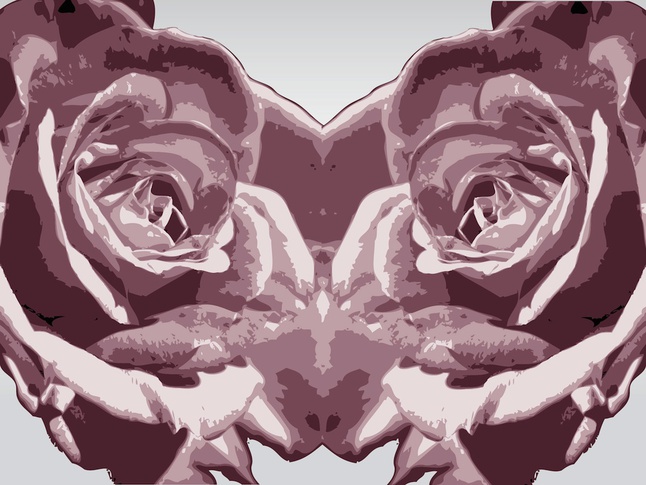Roses Vector Trace