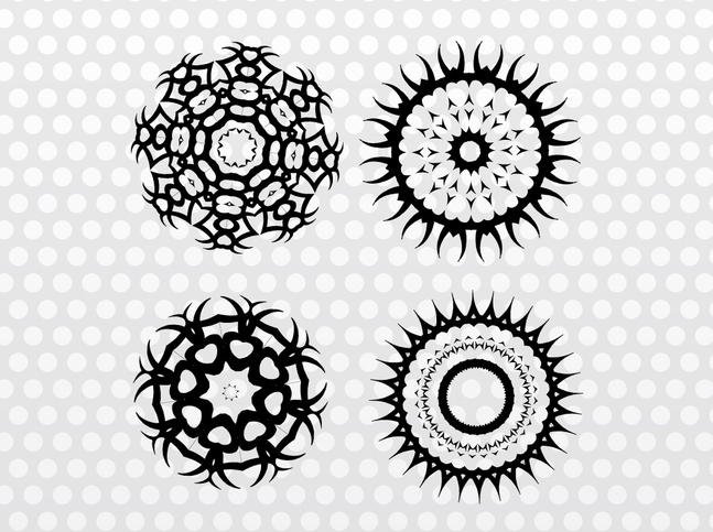 Round Tribal Graphics