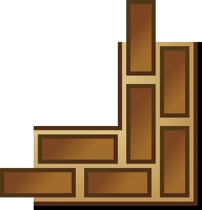 Rpg Map Brick Border clip art