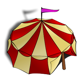 RPG map symbols: Circus Tent