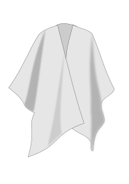 ruana colombiana / Columbian poncho