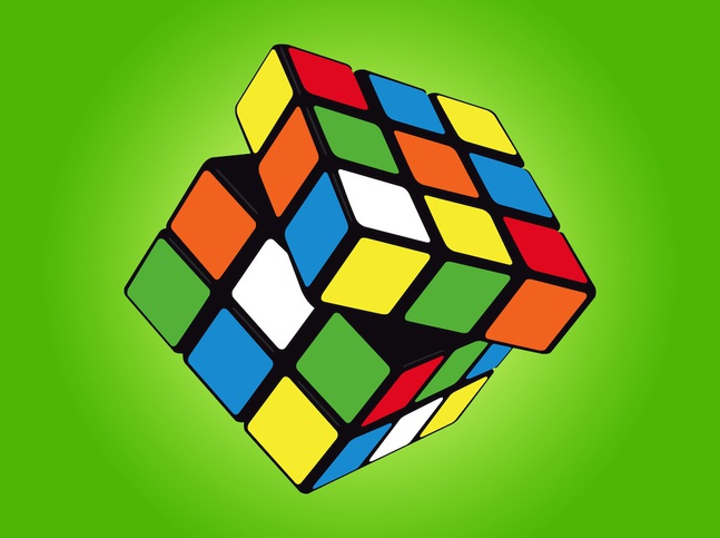 Rubik Cube Vector