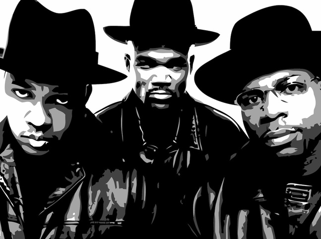 Run DMC Vector Image