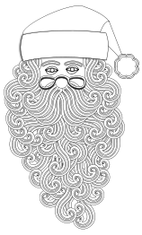 Santa 1 Outline