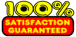 Satisfaction Guaranteed Vector Sticker