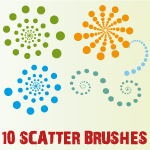 Scatter Brushes For Illustrator